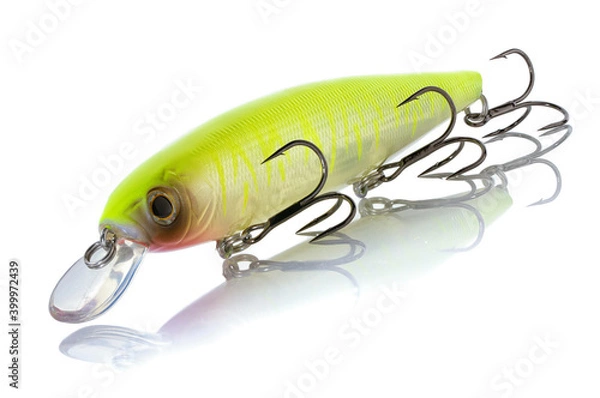 Fototapeta Artificial bait DEPS Balisong Minnow 130SP for fishing