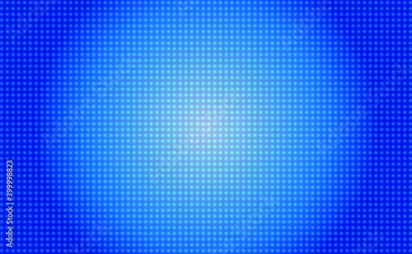 Fototapeta Abstract blue pattern. Abstract halftone dot pattern background - vector graphic from blue circles 