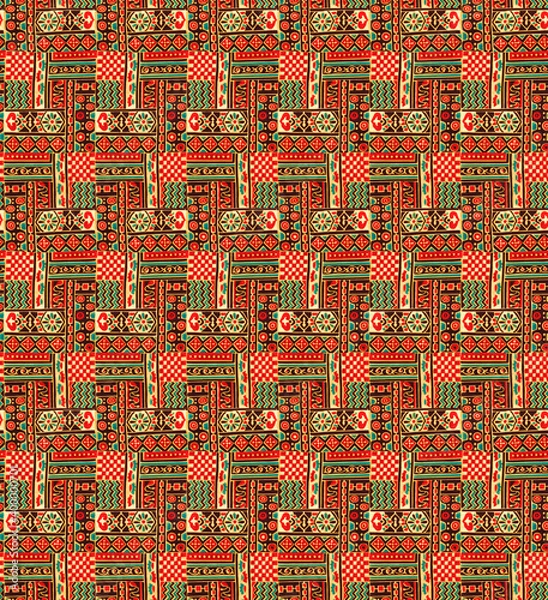 Fototapeta unique Abstract colorful pattern design