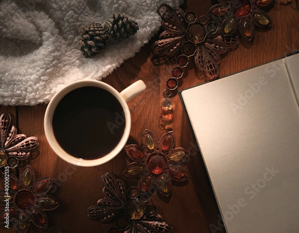 Obraz Cozy Coffee and Book