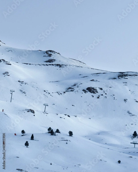 Obraz snow covered mountains