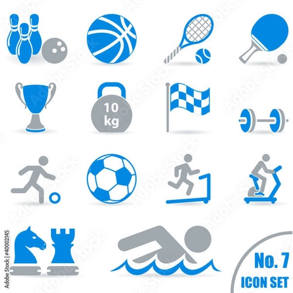 Obraz Sport - Icon Set