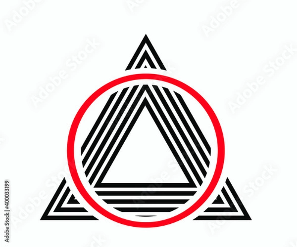 Fototapeta Design Concept In Logo Type