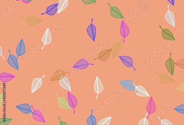 Fototapeta Light Multicolor, Rainbow vector doodle cover.