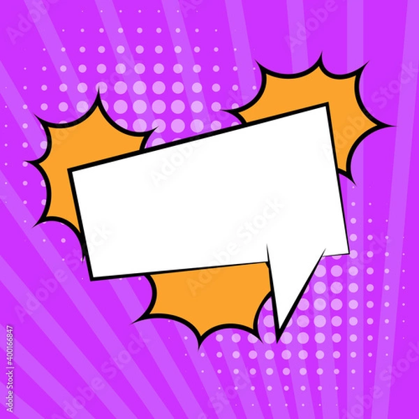 Obraz Speech Bubble Vector 