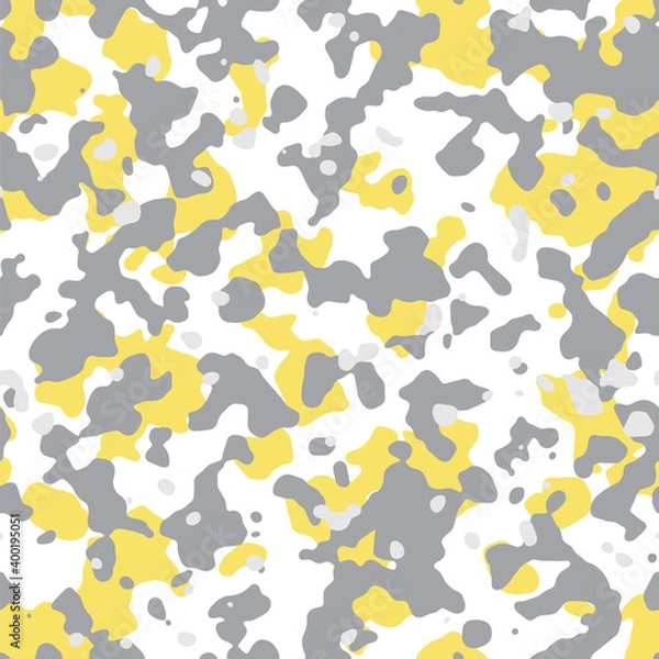 Obraz Creative organic liquid spray shapes seamless pattern background.