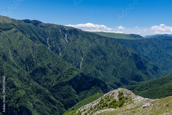 Fototapeta landscape in the mountains
