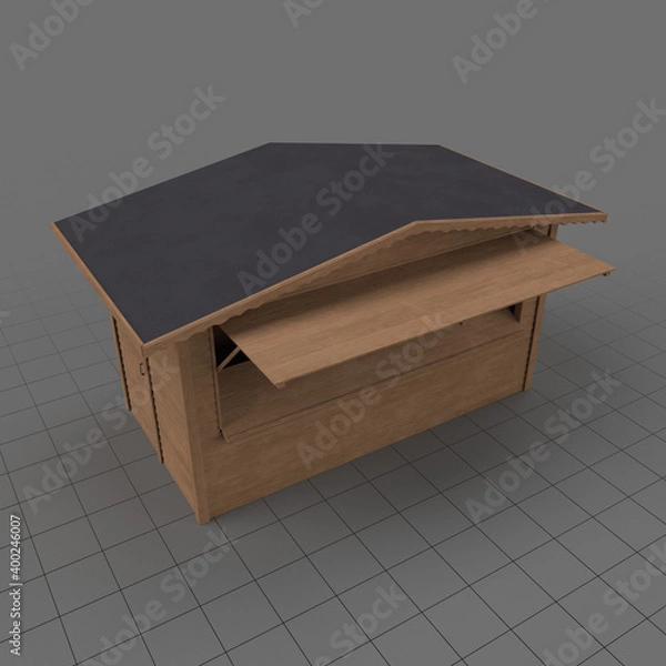 Fototapeta Market stall