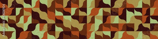 Obraz Abstract Geometric Pattern generative computational art illustration