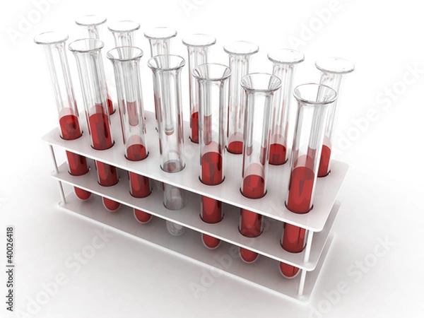 Obraz Blood tubes