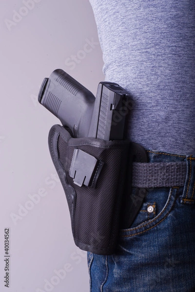 Obraz Holstered gun