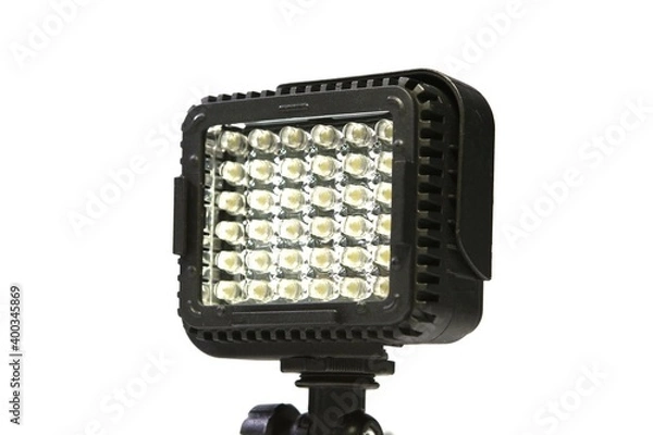 Obraz spotlight isolated on white background