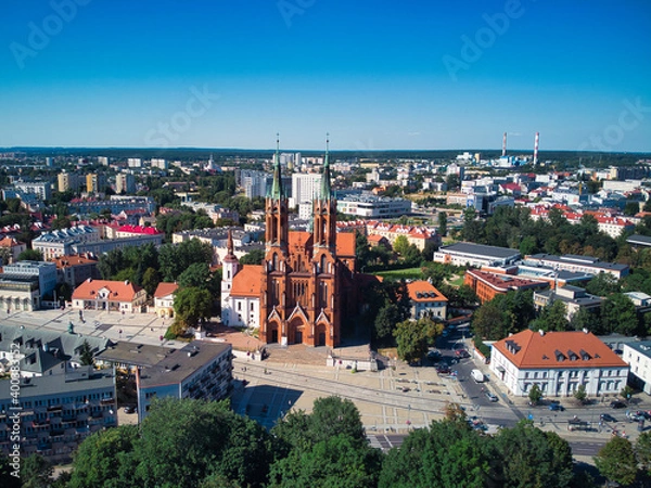 Obraz białystok from above 