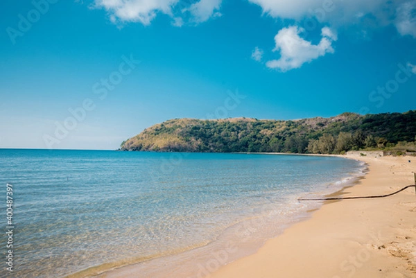 Fototapeta Dawn on Con Dao beach at Con Dao Island, Viet Nam