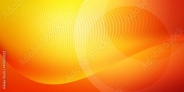 Obraz 
Minimal orange gradient background with halftone, abstract creative scratch digital background, modern landing page concept