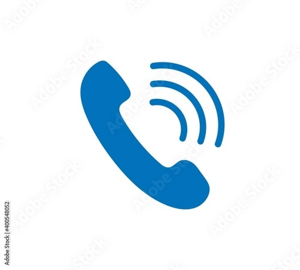 Obraz Phone icon in trendy flat style isolated on white background.