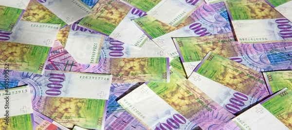 Obraz Swiss francs