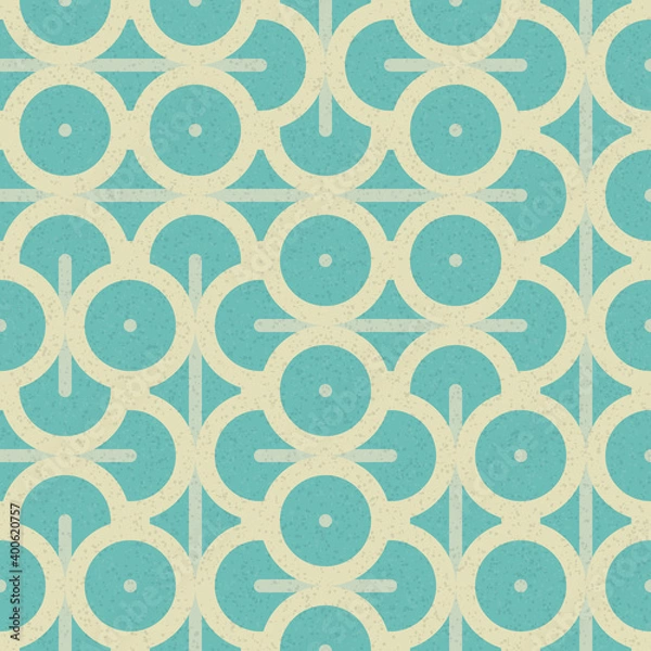 Fototapeta Abstract Geometric Pattern generative computational art illustration