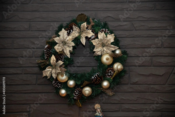 Obraz Christmas wreath