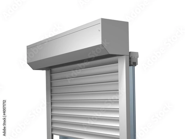 Obraz Window with roller shutter