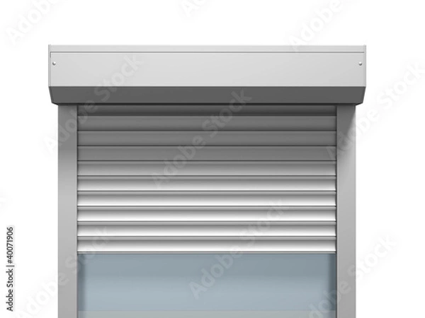 Obraz Window with roller shutter
