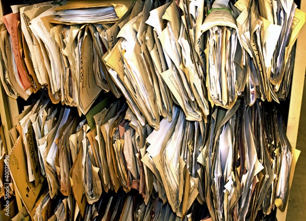 Obraz bureaucracy overflowing