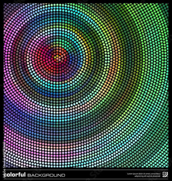 Fototapeta abstract colorful mosaic background