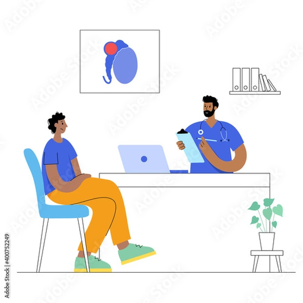 Obraz Man Reproducive System Problems