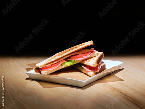 Obraz breakfast sandwich