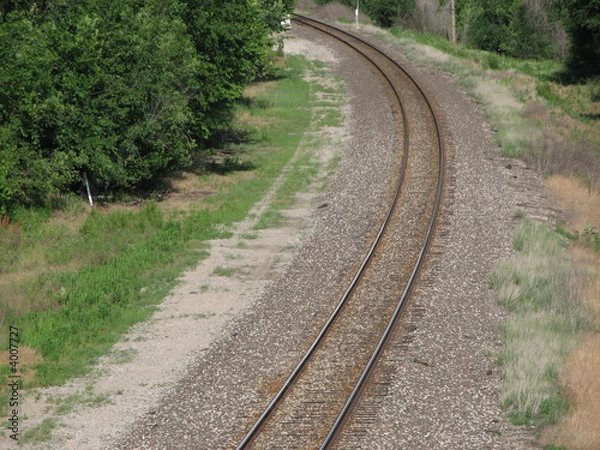 Fototapeta Follow the Tracks