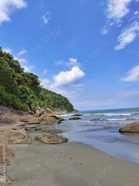 Obraz beach and rocks