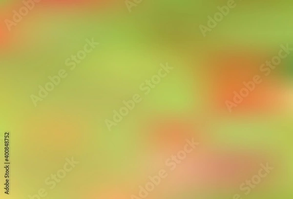 Fototapeta Light Orange vector glossy abstract backdrop.