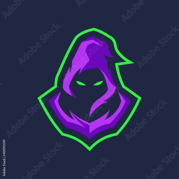 Obraz Ghost Phantom Mascot Logo