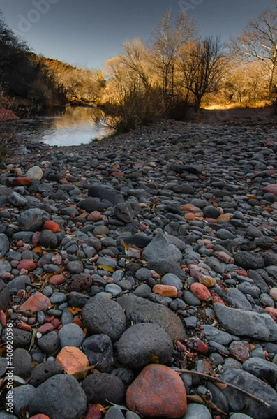 Obraz Oak Creek at Crescent Moon Ranch