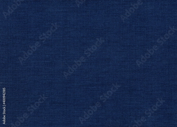 Fototapeta 濃い青の布のテクスチャ ナチュラルな背景