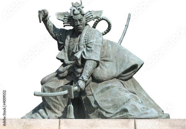 Obraz Samurai statue