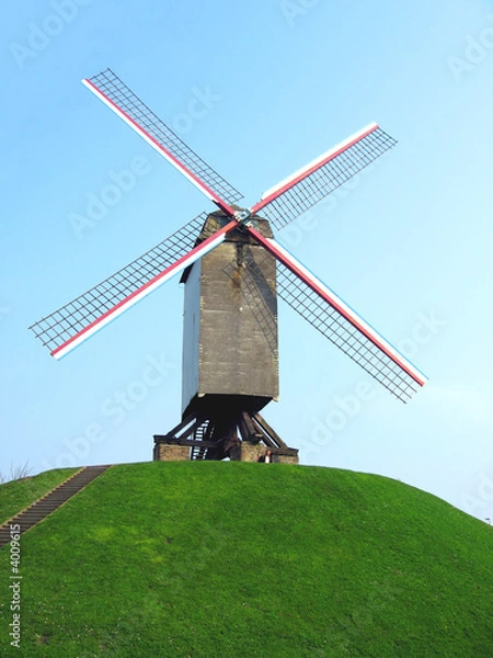 Obraz Windmill on hill