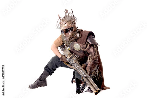 Fototapeta post-apocalyptic soldier