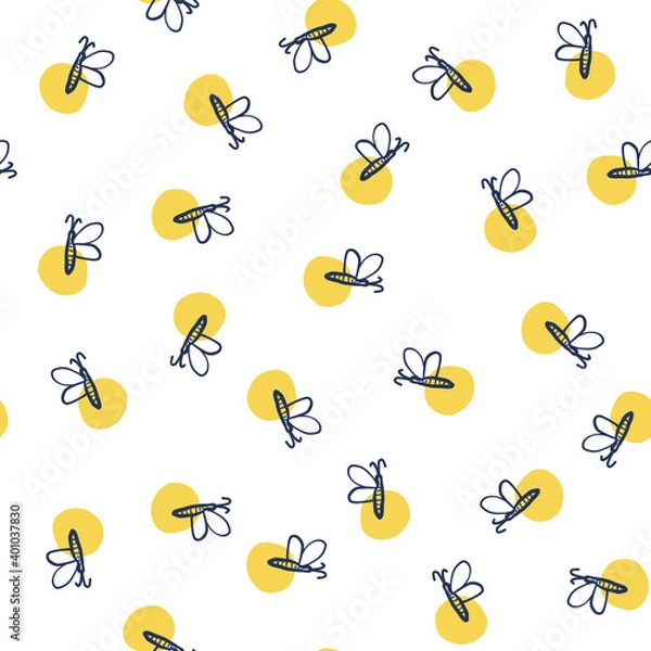Fototapeta pattern with notes