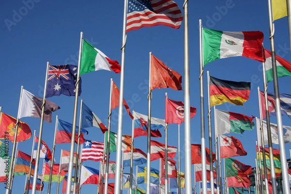 Obraz Flaggen der Welt