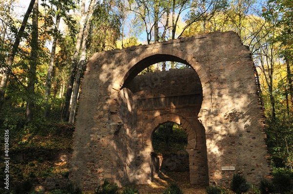 Obraz Puerta Bib-Rambla, Granada, Alhambra. recently restored (December 2020)