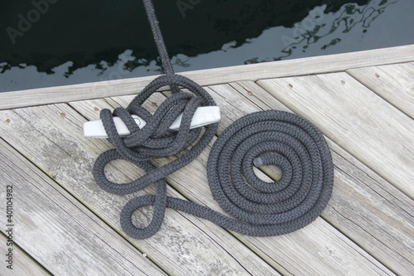 Obraz coiled rope