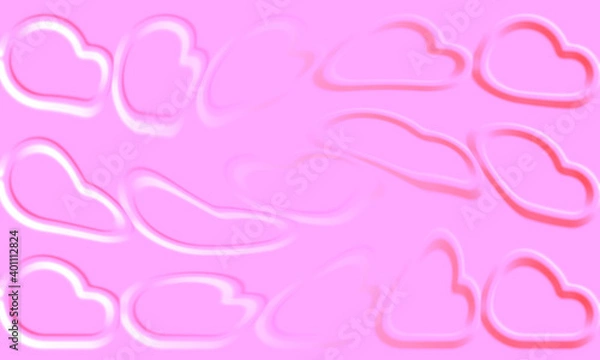Fototapeta 背景素材
ハート　パターン