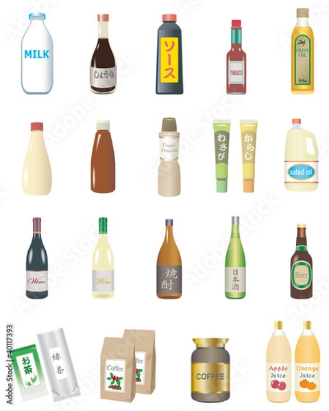 Obraz Jedzenie i przyprawy