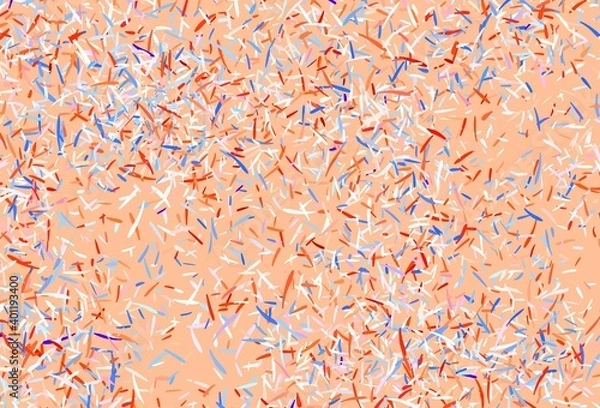 Fototapeta Light Pink, Red vector layout with flat lines.