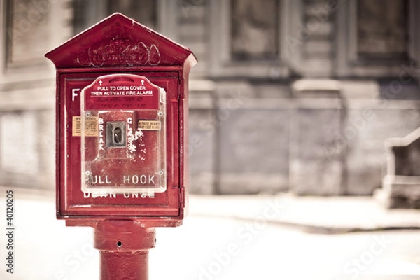 Fototapeta Emergency box