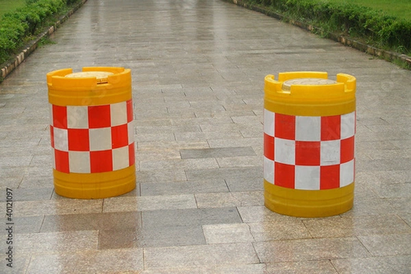 Obraz Durchfahrt verboten