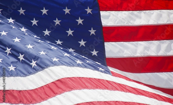 Obraz American Flag Waving
