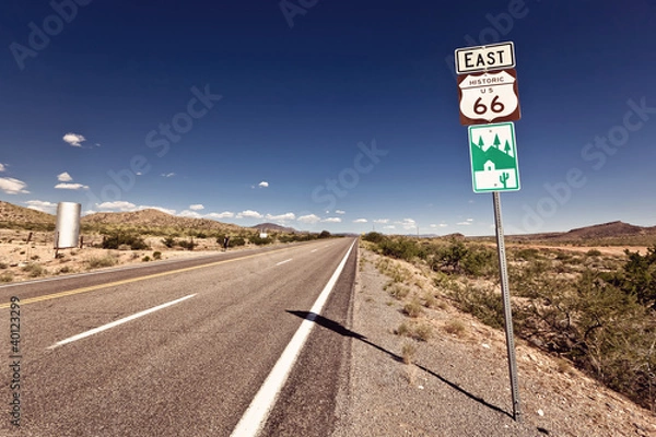 Obraz Route 66 sign