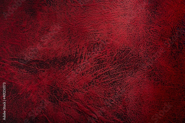 Obraz red and black leather textile texture